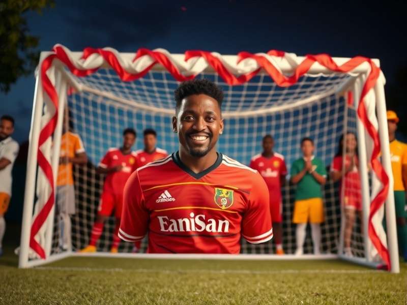 Goa Goal Dominator Game Cover featuring Goan football players